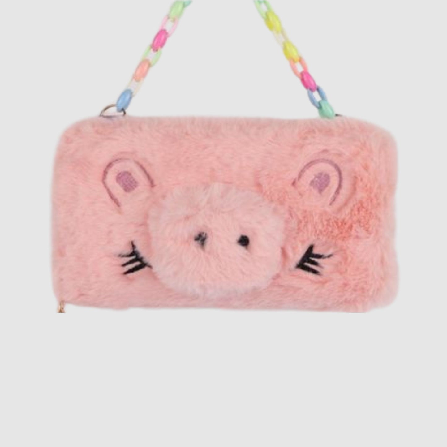 S3007 Fluffy Pig Wallet / Handbag