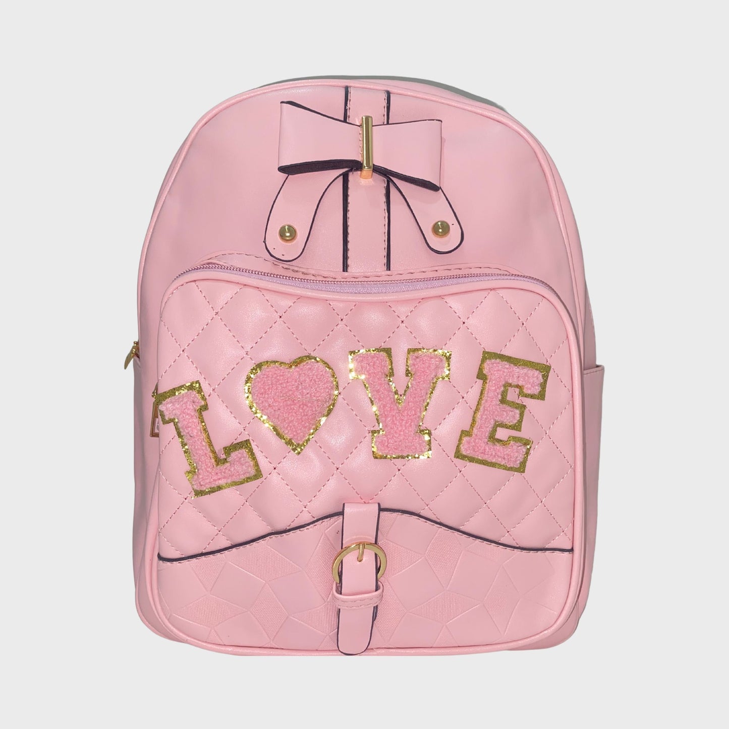 Pink G2623 LOVE Fashion Backpack
