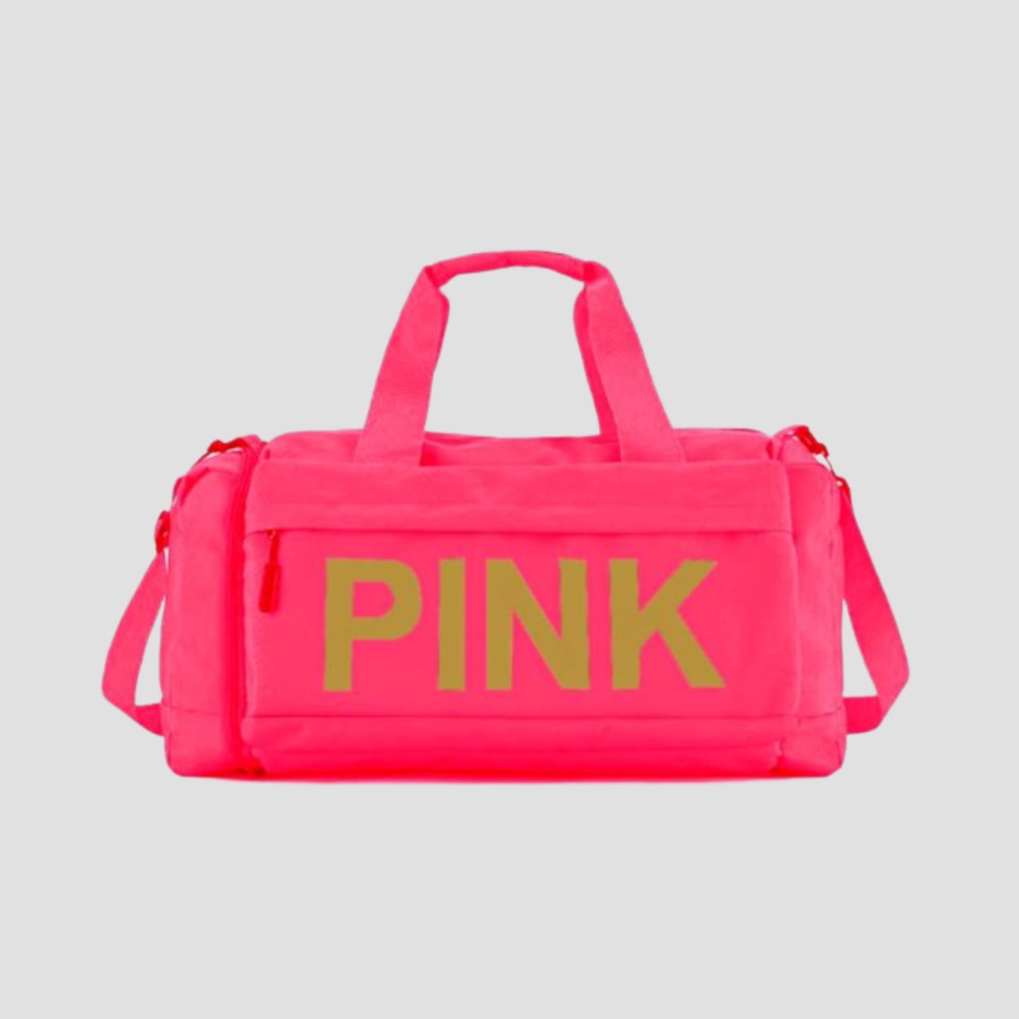 Fuchsia Pink A081 PINK Duffel Bag