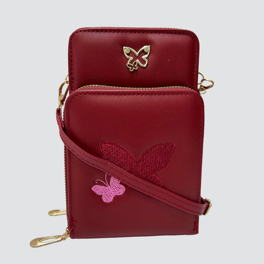 3SL916 Butterfly Crossbody / Phone Bag