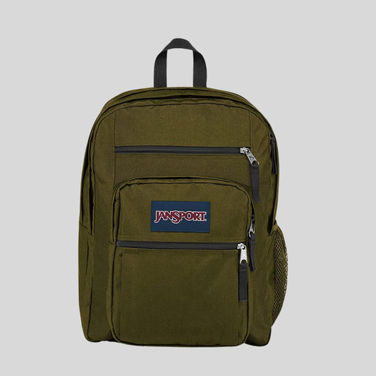 Army Green Jansport Big Student Backpack