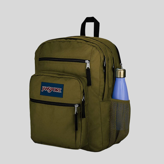 JANSPORT BIG STUDENT ARMY GREEN BACKPACK