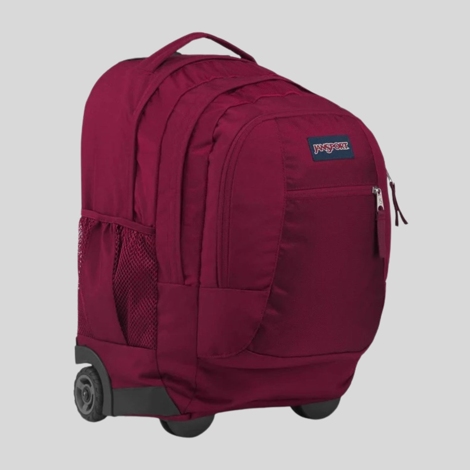jansport wheeled duffle bag JANSPORT DRIVER 8 RUSSET RED TROLLEY BAG
