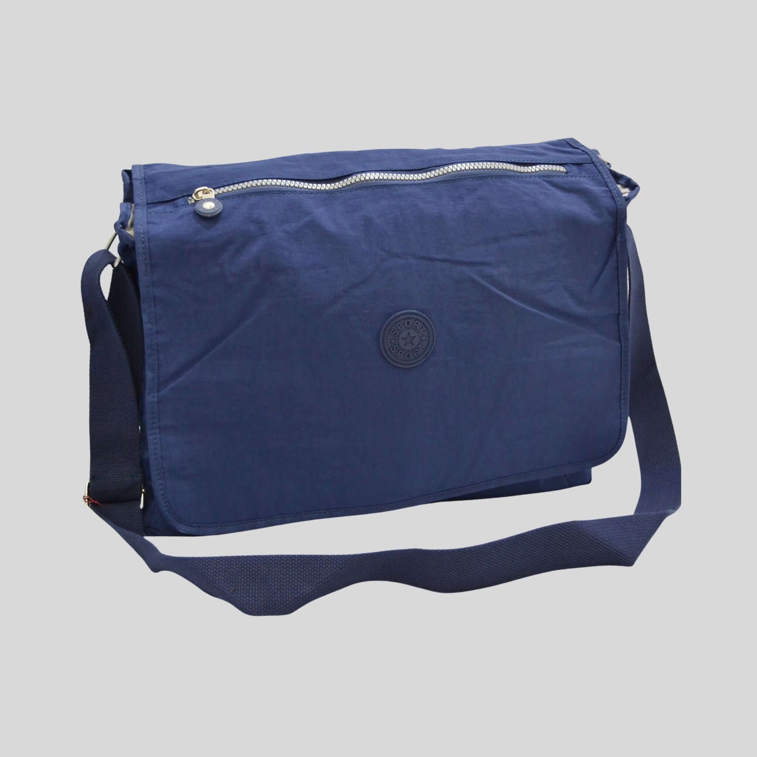 Navy Blue Messenger/Laptop Bag
