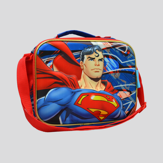 Superman 3D Character Insulated Lunch Bag