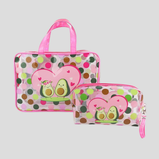 Pink Avocado Bag Set