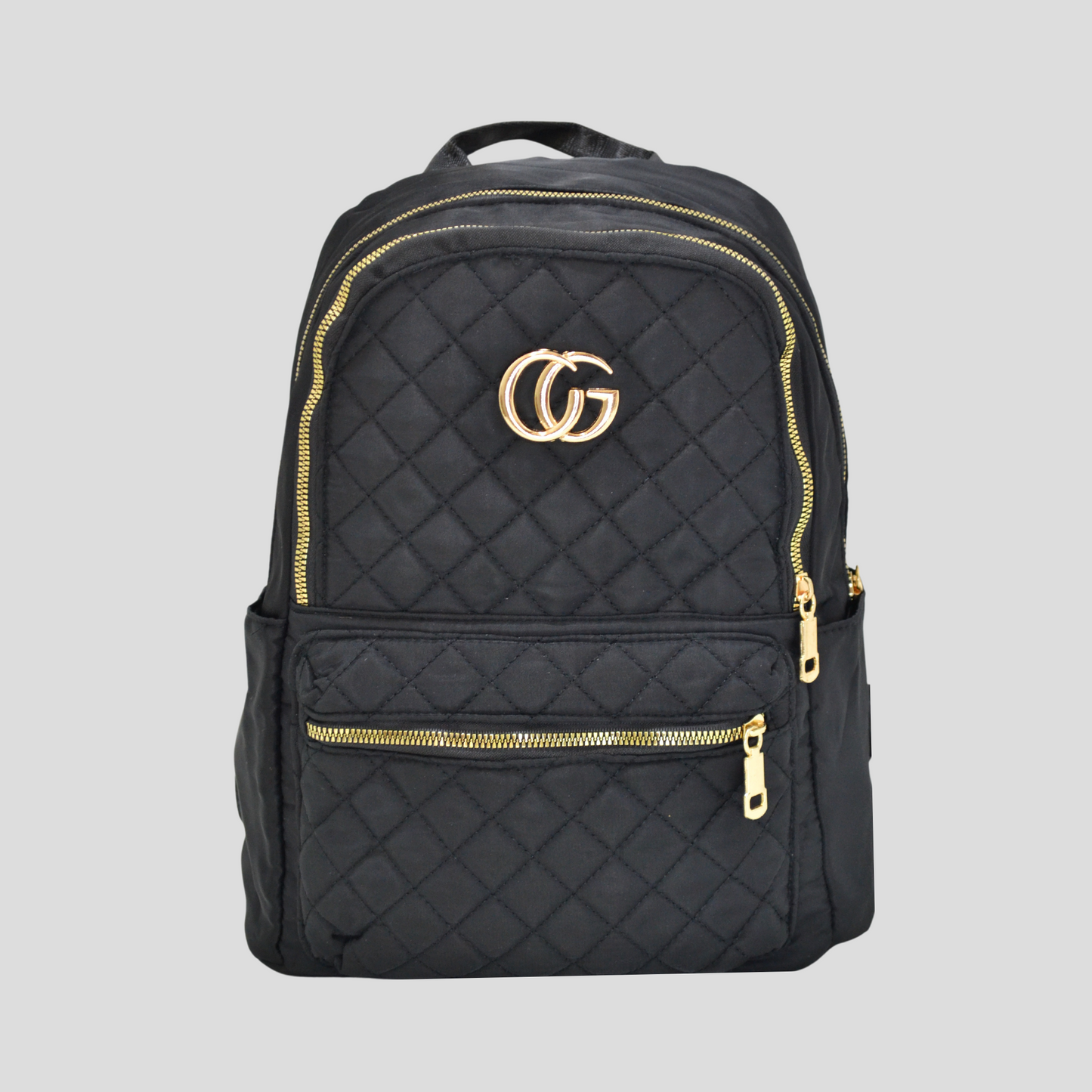 Black GG Ladies Fashion Backpack