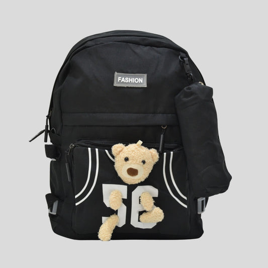 G2553 Fashion Teddy Bear Backpack and Pencil Case