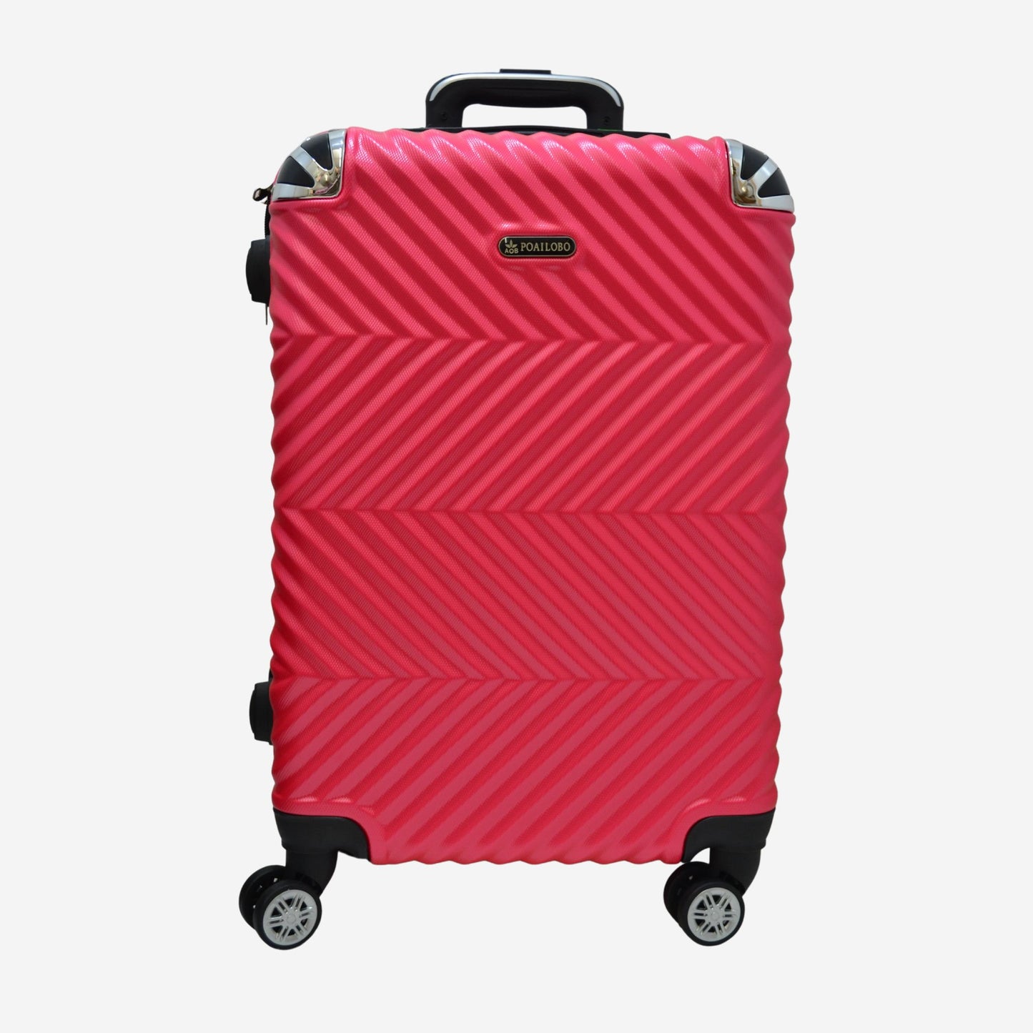 ZigZag Ribbed Hard Case Luggage