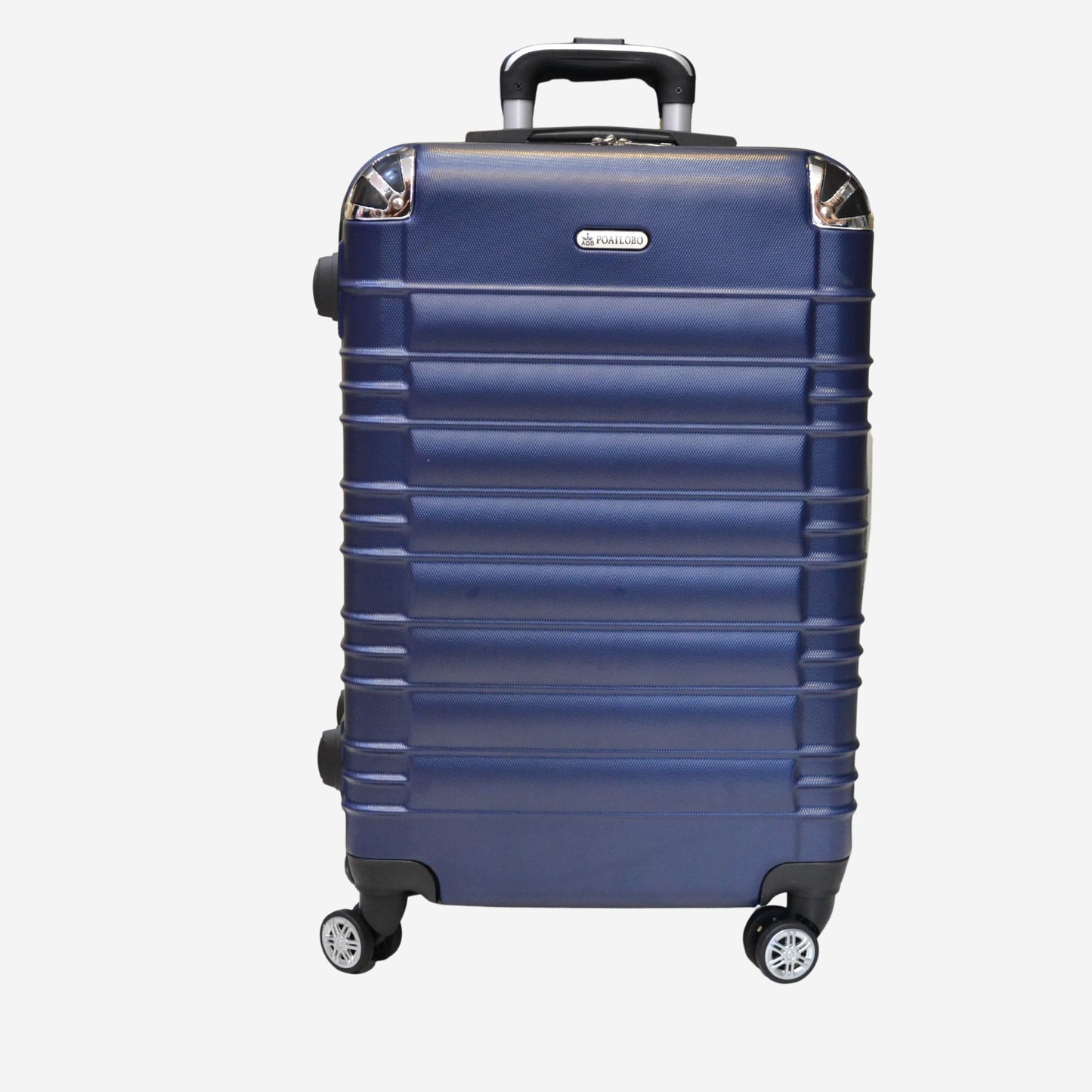 Striped Hard Case Luggage