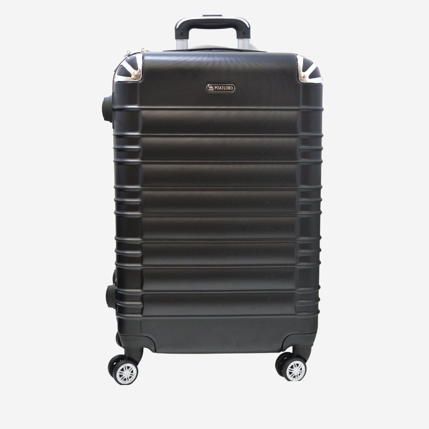 Striped Hard Case Luggage