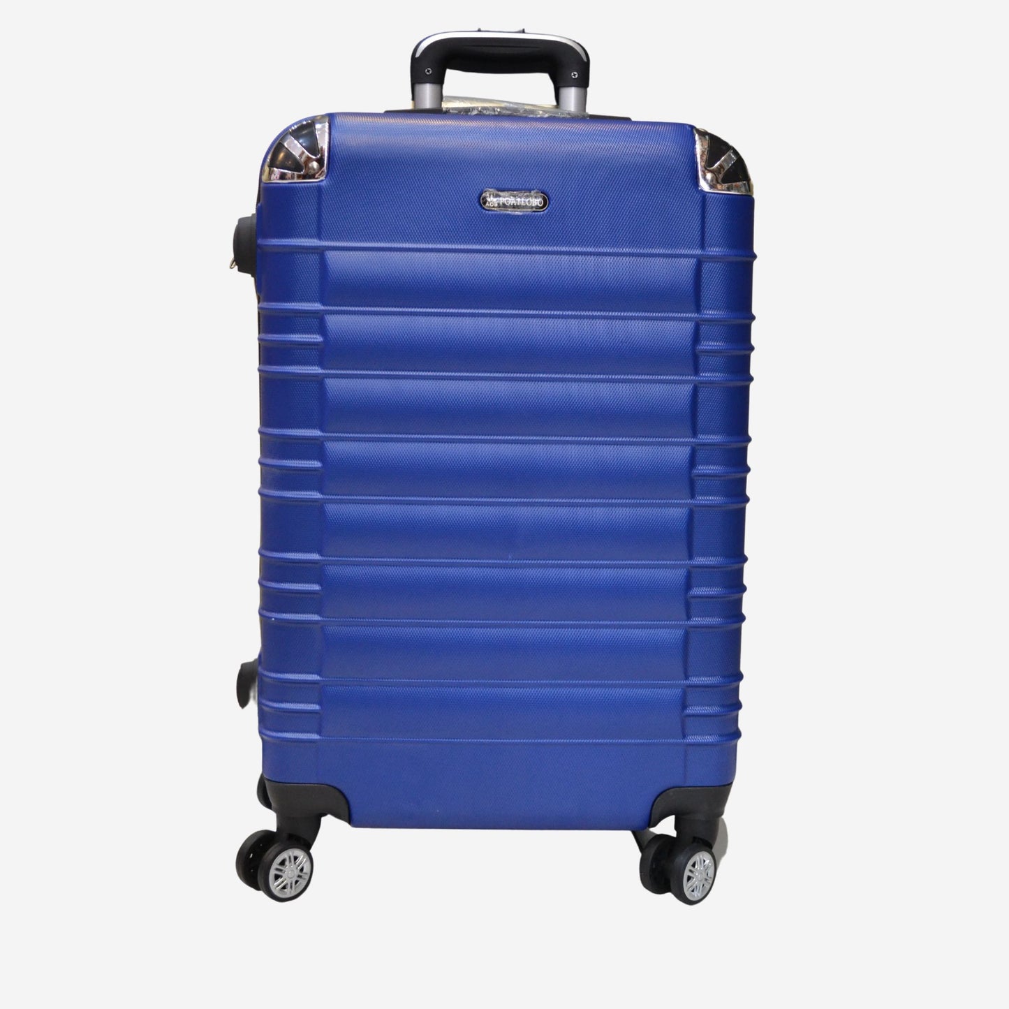 Striped Hard Case Luggage