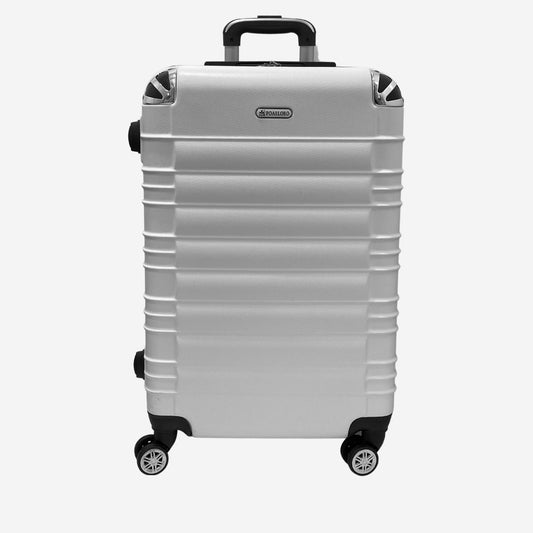 Striped Hard Case Luggage
