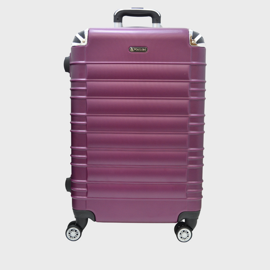 Striped Hard Case Luggage