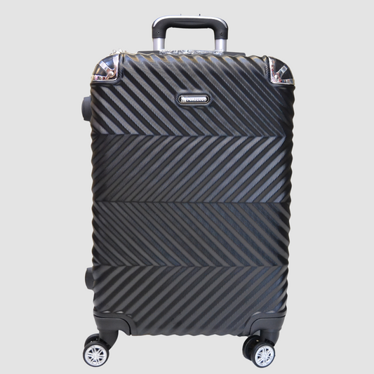 ZigZag Ribbed Hard Case Luggage