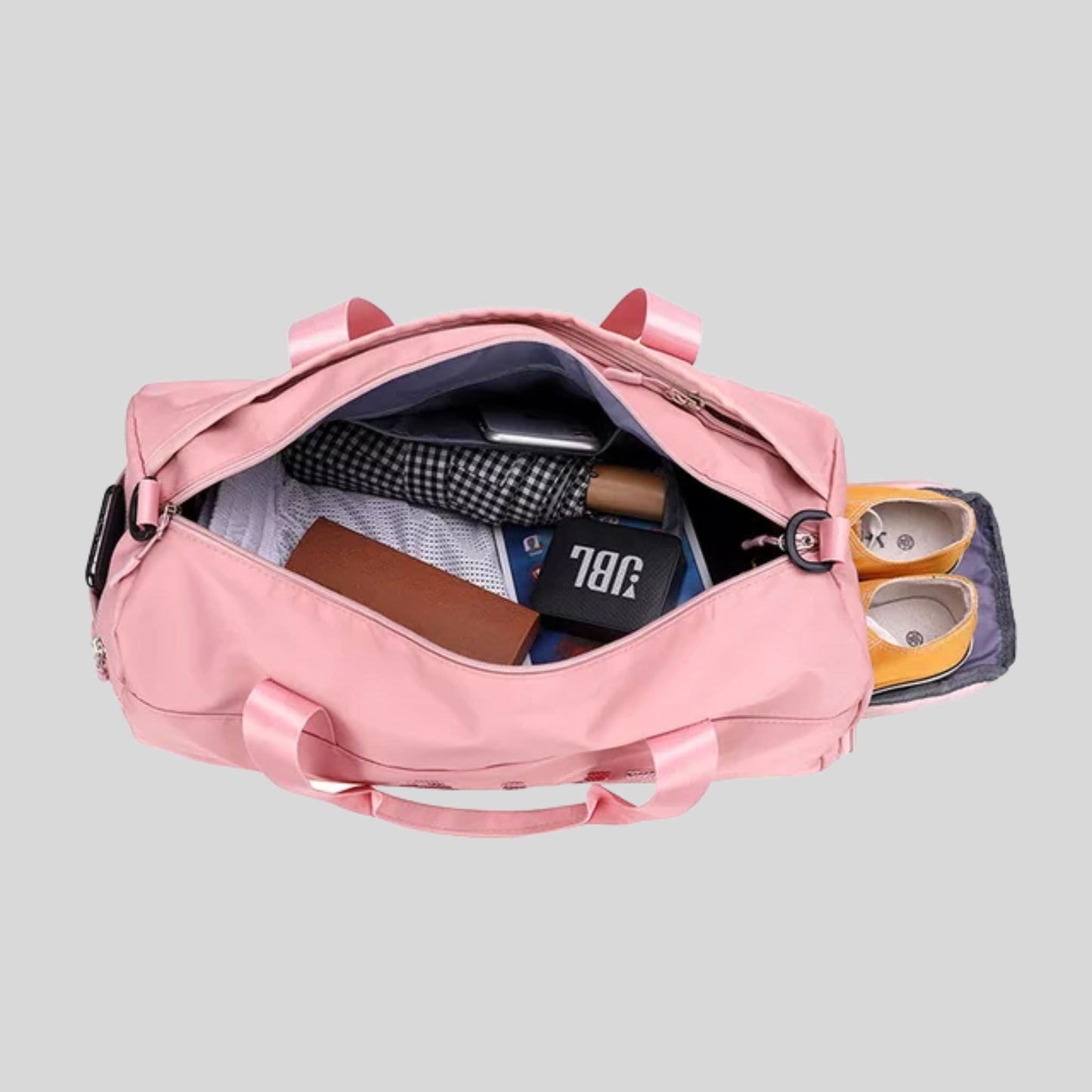 A668 LOVE DUFFEL BAG