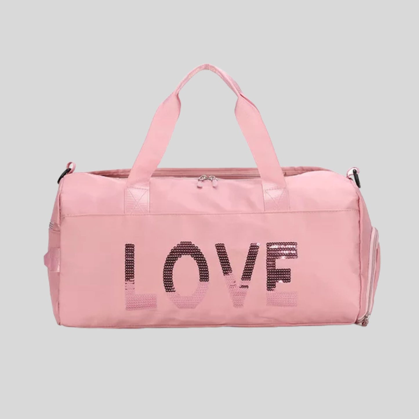 A668 LOVE DUFFEL BAG